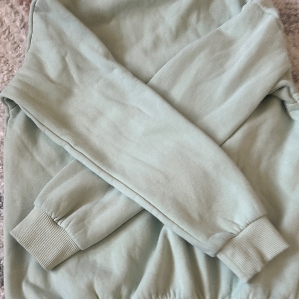 C O M F R T 💚 Pastel Collection Mint Green Oversized Heavyweight weighted Hoodie - Picture 8 of 8
